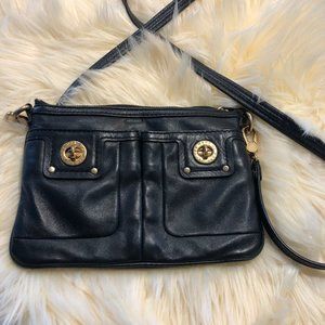 Marc Jacobs Black Leather Crossbody Bag